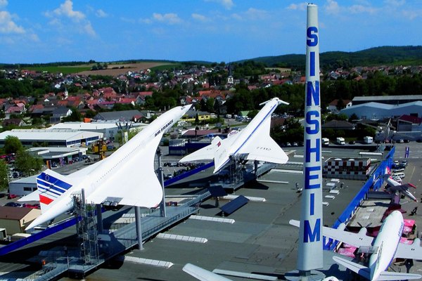 Technik Museum Sinsheim Concorde und Tu 144